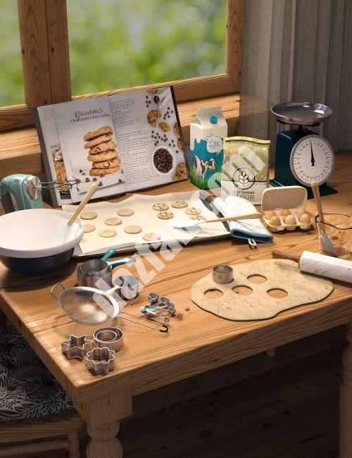 [daz道具] 业余道具烘焙-DAZ爱好者