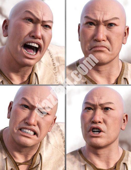 [daz姿势] JW坚韧不拔的表达方式-DAZ爱好者