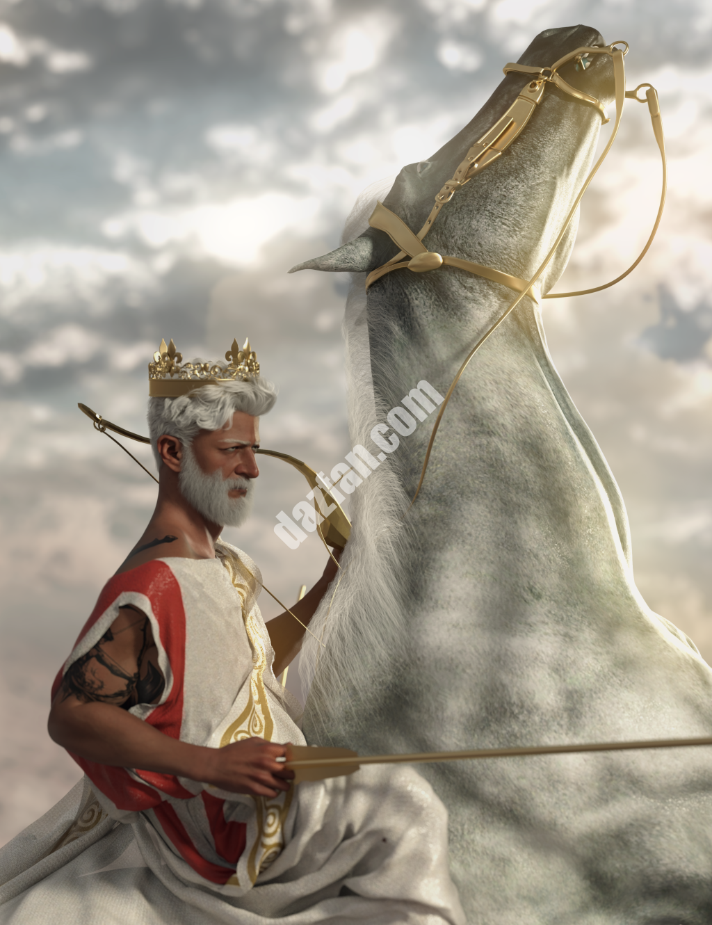 [daz服装] 王国降临，创世纪9的李身体艺术-DAZ爱好者