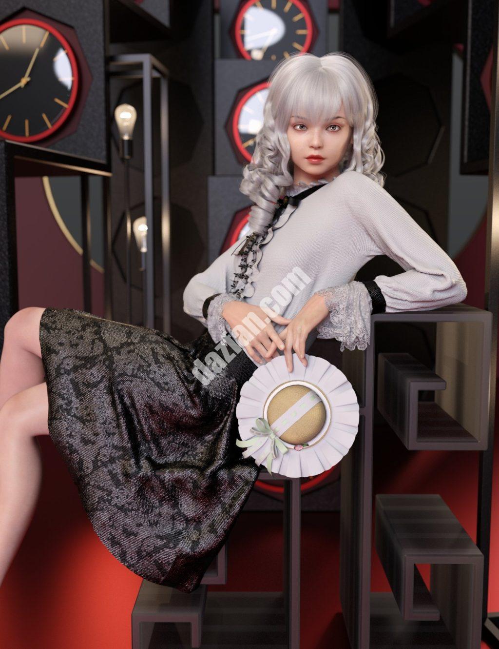 [daz服装] dForce Kon创世纪9的漂亮装备-DAZ爱好者