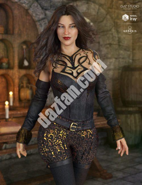 [daz服装] 创世纪8女性爱情咒语-DAZ爱好者