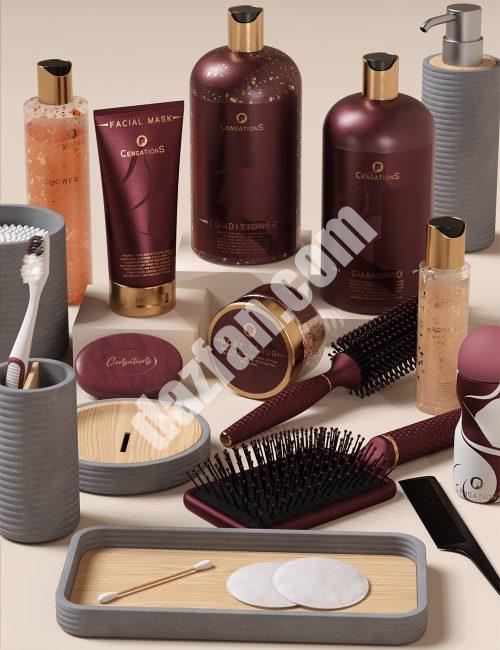 [daz场景] 豪华厕所套装-DAZ爱好者