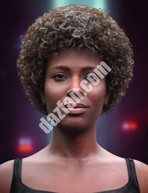 [daz发型] 创世纪9的M3D卷发-DAZ爱好者