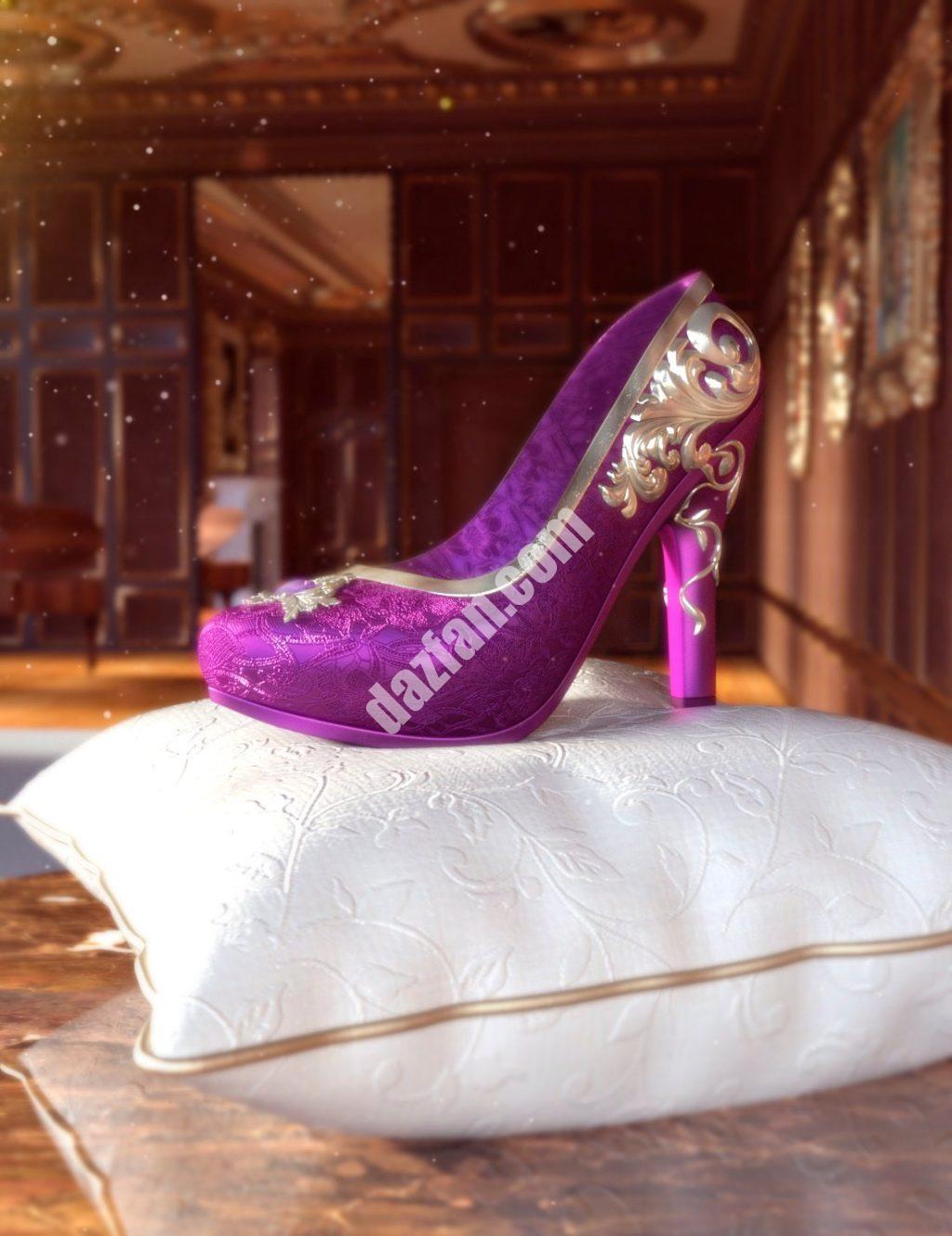 [daz服装] Magical Arts Genesis 8.1女性高跟鞋-DAZ爱好者