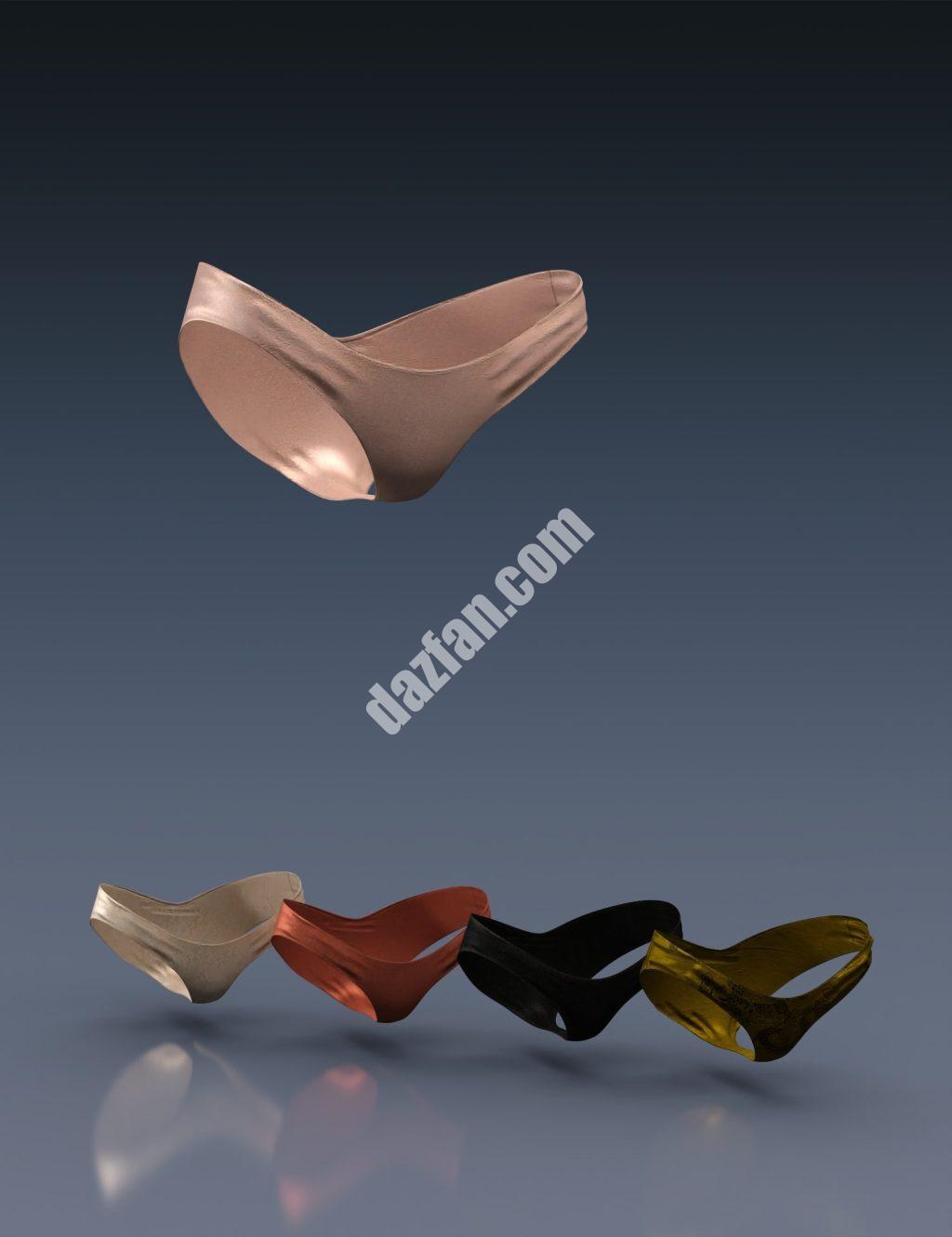 [daz服装] 月光宝绮思内裤创世纪8.1女性-DAZ爱好者