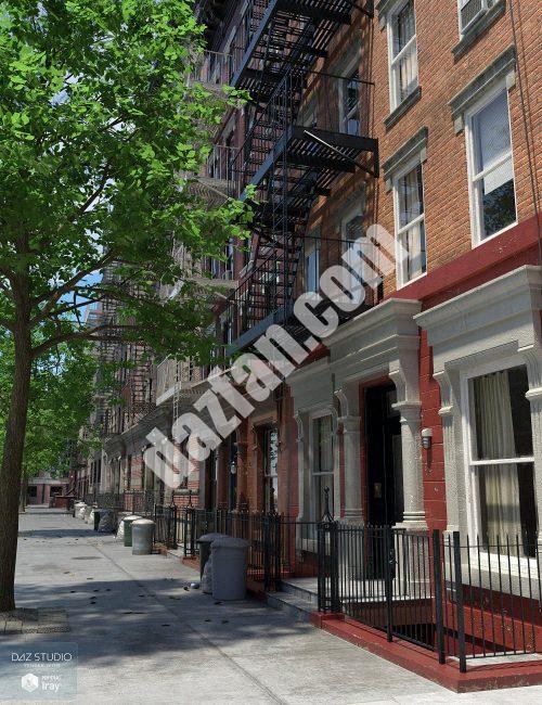 [daz场景] 纽约矿权地2-DAZ爱好者