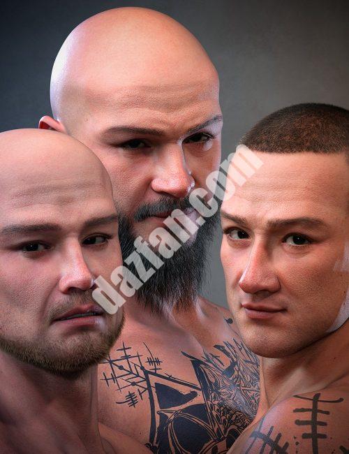 [daz角色] Ivar 9亲属关系交替面部变形-DAZ爱好者