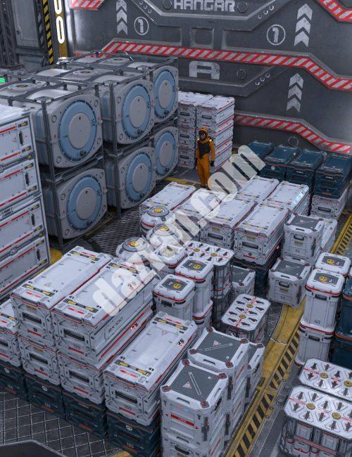 [daz道具] 科幻盒子2-DAZ爱好者