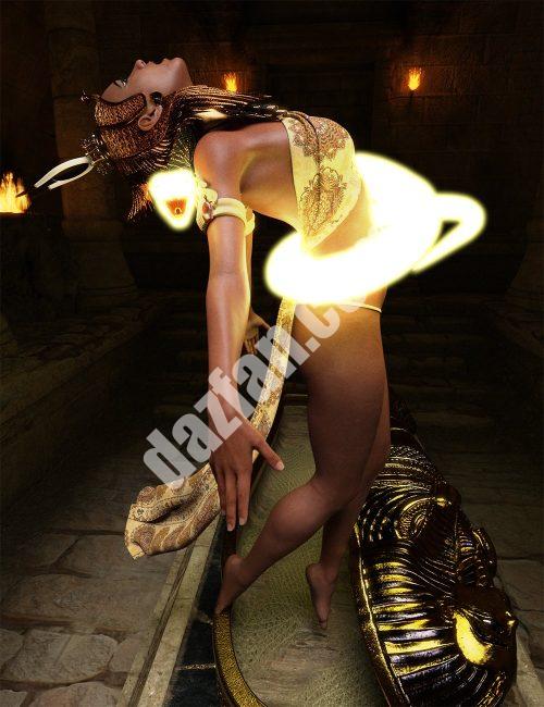 [daz姿势] 蛇少女姿势创世纪8.1雌性和变形Python-DAZ爱好者