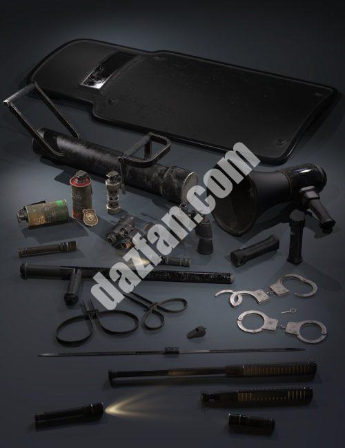 [daz道具] 战术道具-DAZ爱好者