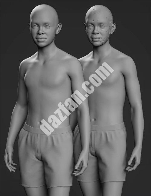 [daz角色] 青少年科拉8.1高清附加组件-DAZ爱好者