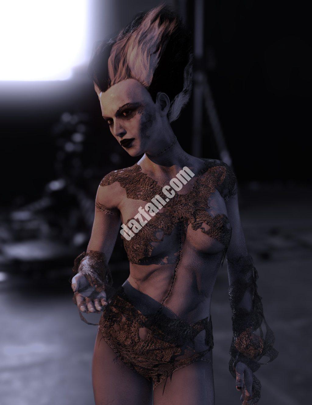 [daz角色] 怪物新娘HD为创世纪8女性（s）-DAZ爱好者