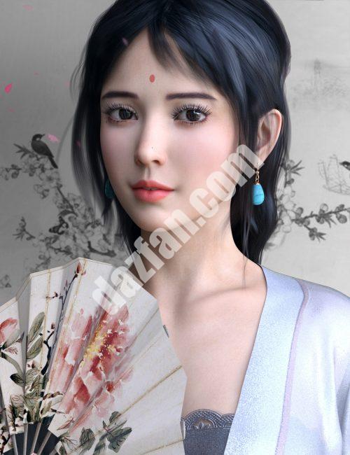 [daz角色] VO小梅为创世纪8和8.1女性-DAZ爱好者