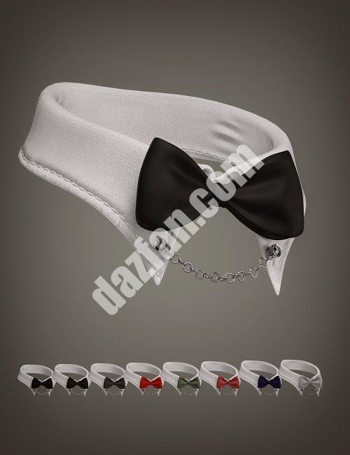 [daz服装] XF兔子蕾丝内衣领，适用于Genesis 8和8.1男款-DAZ爱好者