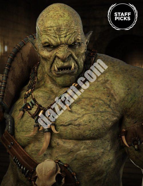 [daz角色] 兽人HD创世纪8雄性-DAZ爱好者