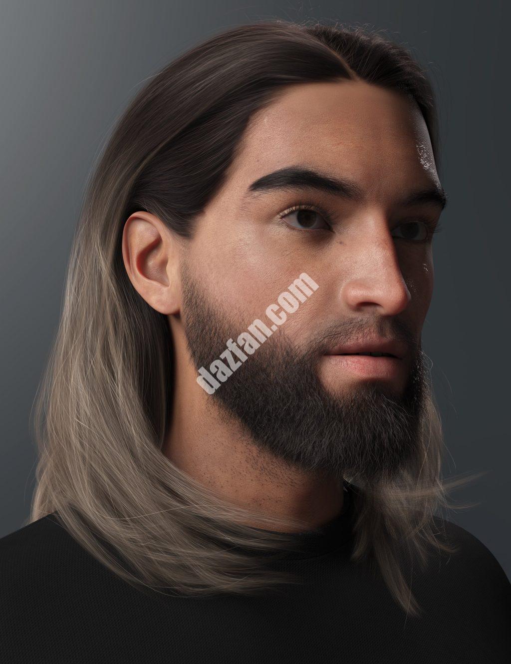 [daz发型] 2021-12头发纹理扩展-DAZ爱好者