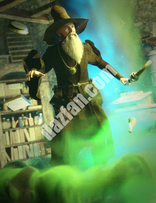 [daz插件] Oso VDB Magus效果卷1-DAZ爱好者