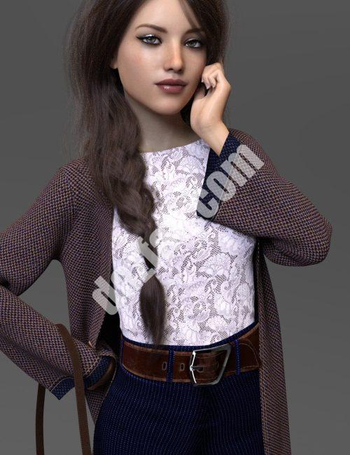 [daz服装] dForce标志性风格服装纹理-DAZ爱好者