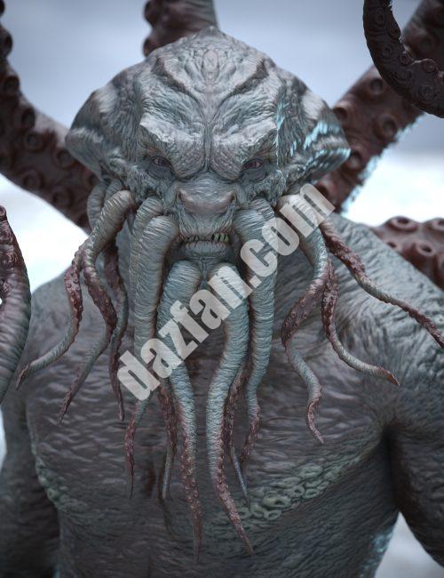 [daz角色] 创世纪9的海怪高清-DAZ爱好者