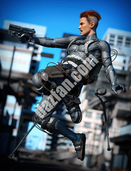 [daz角色] 迈克尔8.1-DAZ爱好者