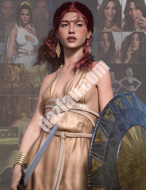 [daz合集] 奥林匹亚 9 高清专业捆绑包-DAZ爱好者