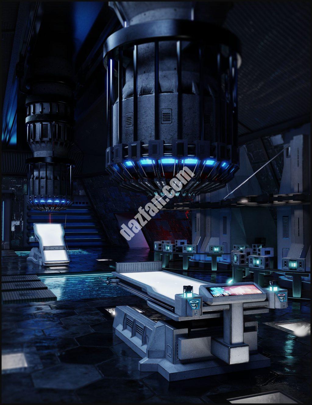 [daz场景] 外星人存档-DAZ爱好者