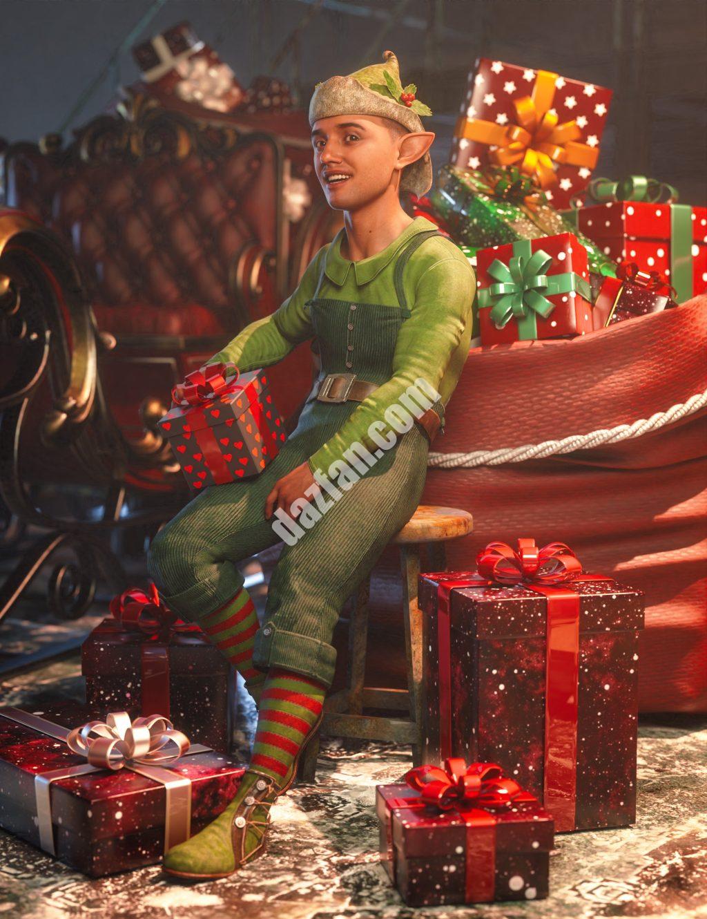 [daz服装] dForce Holly创世纪9装备-DAZ爱好者