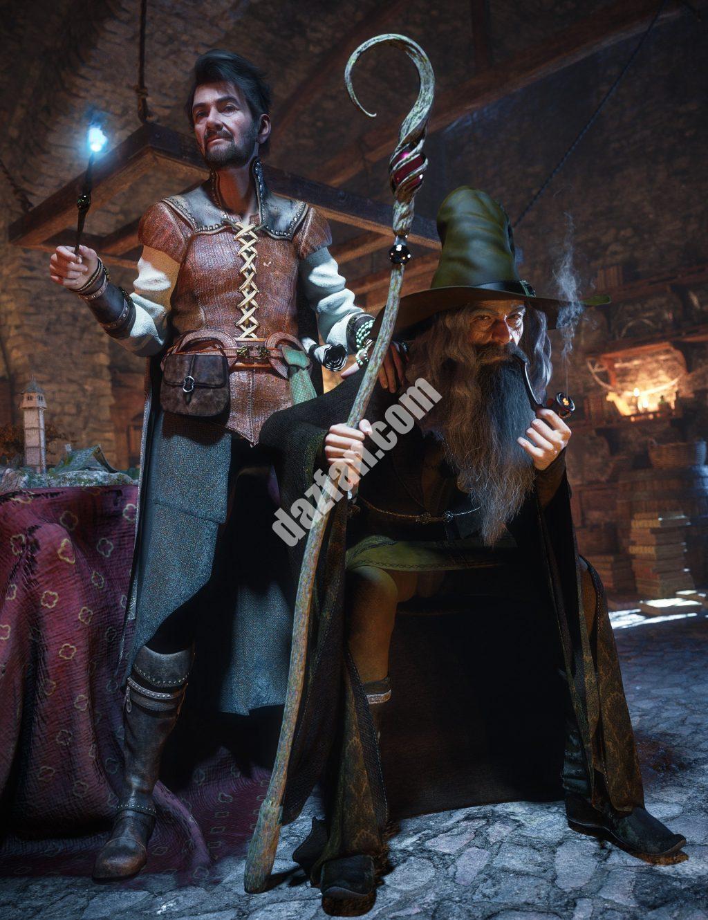 [daz合集] Merlin 8.1 Pro捆绑包-DAZ爱好者