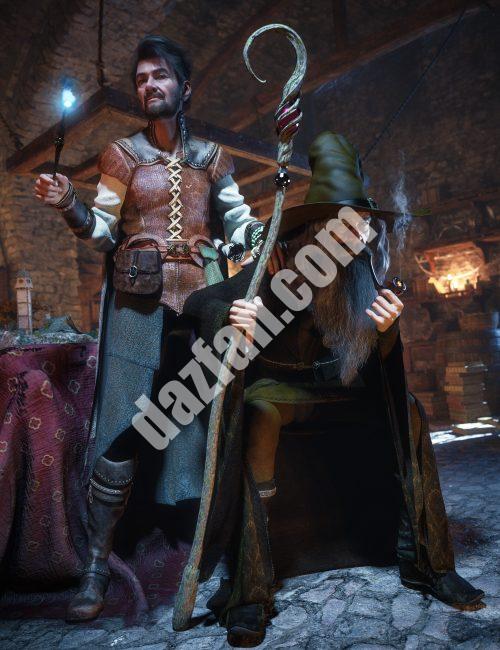 [daz合集] Merlin 8.1 Pro捆绑包-DAZ爱好者