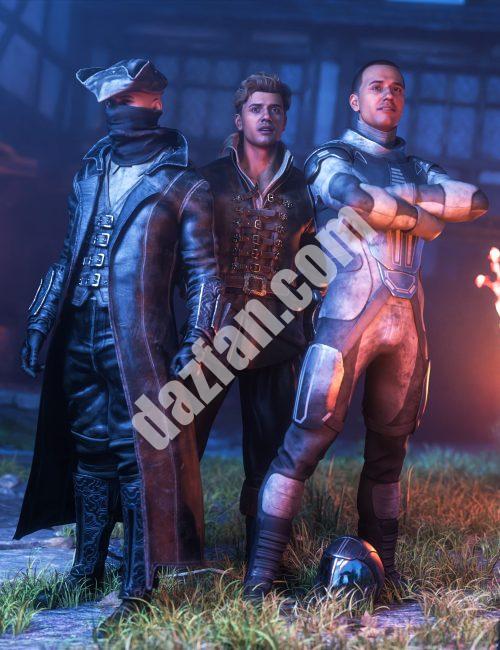 [daz合集] 迈克尔9高清幻想超级捆绑包-DAZ爱好者