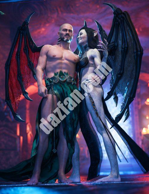 [daz合集] 罪恶的女妖捆绑包-DAZ爱好者