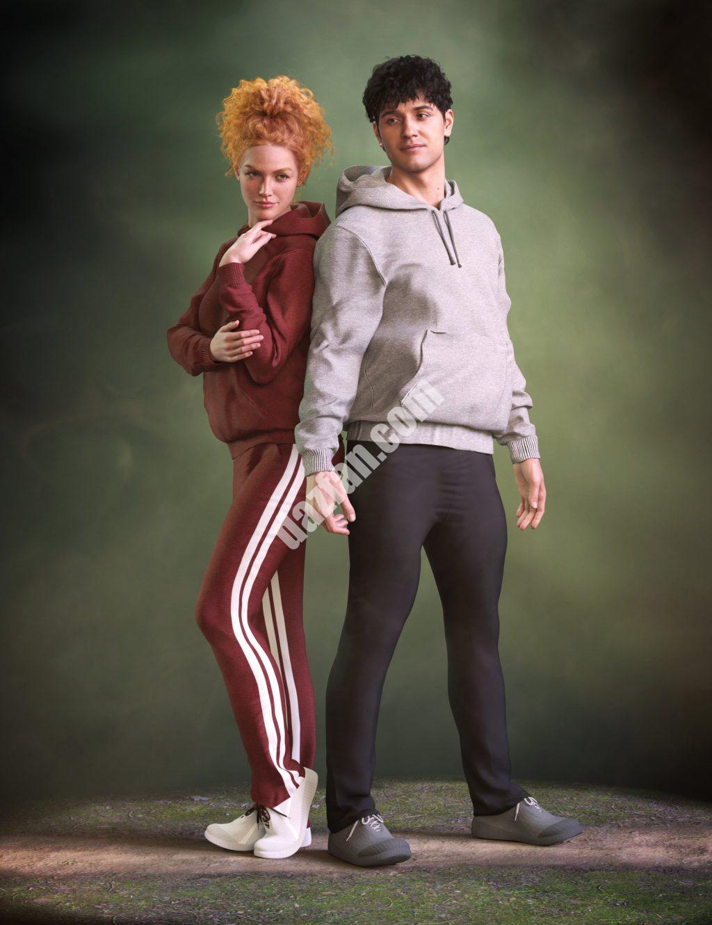 [daz服装] 创世纪9的空军核心区装备-DAZ爱好者