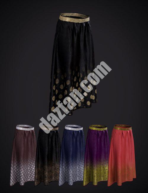 [daz服装] Elena Dark Queen创世纪8和8.1女性服装dForce裙-DAZ爱好者