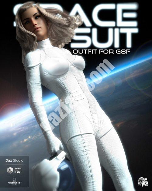 [daz服装] G8F太空服-DAZ爱好者