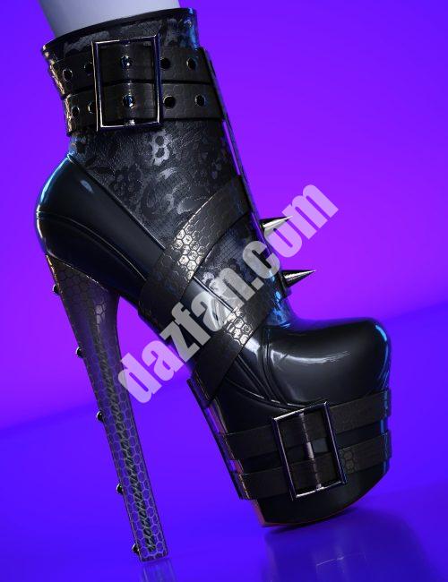 [daz服装] HM Almira创世纪9战靴-DAZ爱好者