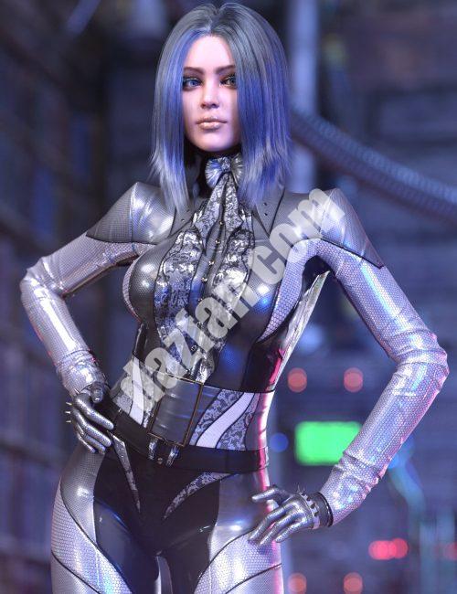 [daz服装] HM Almira服装添加纹理-DAZ爱好者