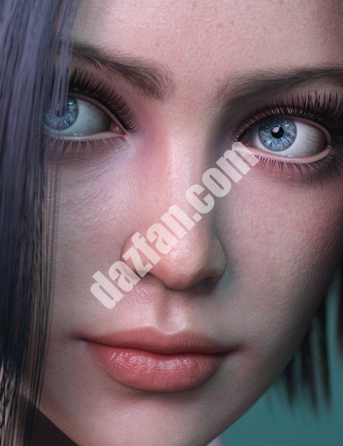 [daz角色] HM Bellah添加8k皮肤纹理-DAZ爱好者