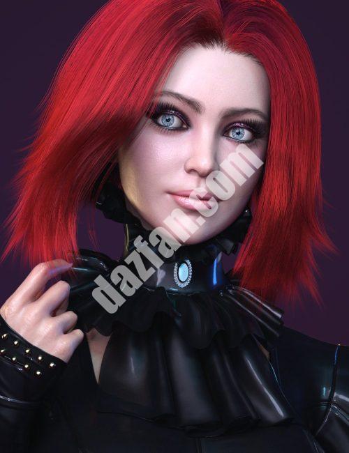 [daz角色] HM Bellah Genesis 9彩妆-DAZ爱好者