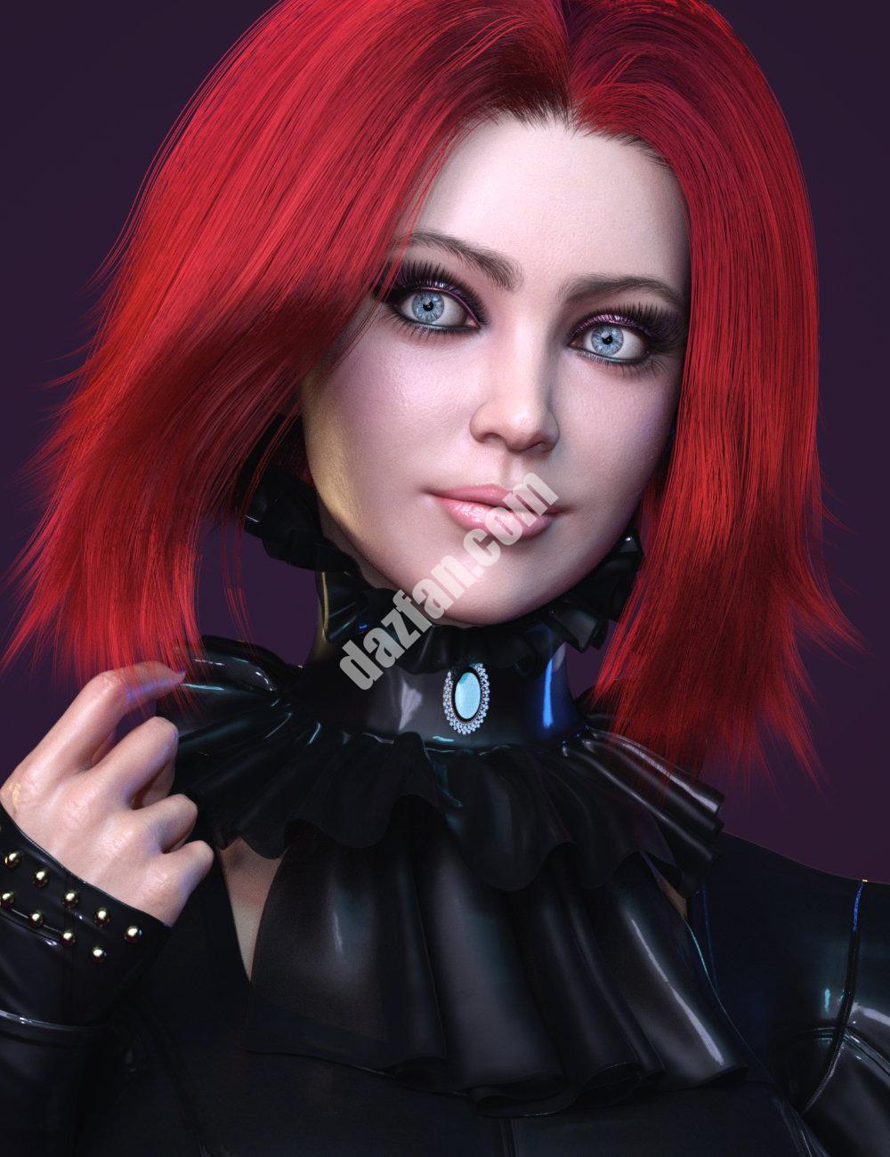[daz角色] HM Bellah Genesis 9彩妆-DAZ爱好者
