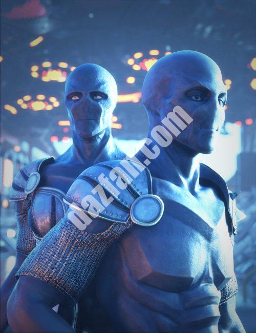 [daz角色] 怪物Mashup Exo外星人HD为创世纪9-DAZ爱好者