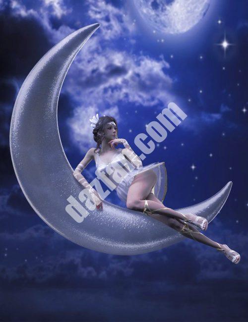 [daz姿势] KuJ纸月亮爱情姿势为创世纪9和8-DAZ爱好者