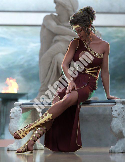 [daz姿势] 奥林匹斯女神为奥林匹亚拍照9-DAZ爱好者