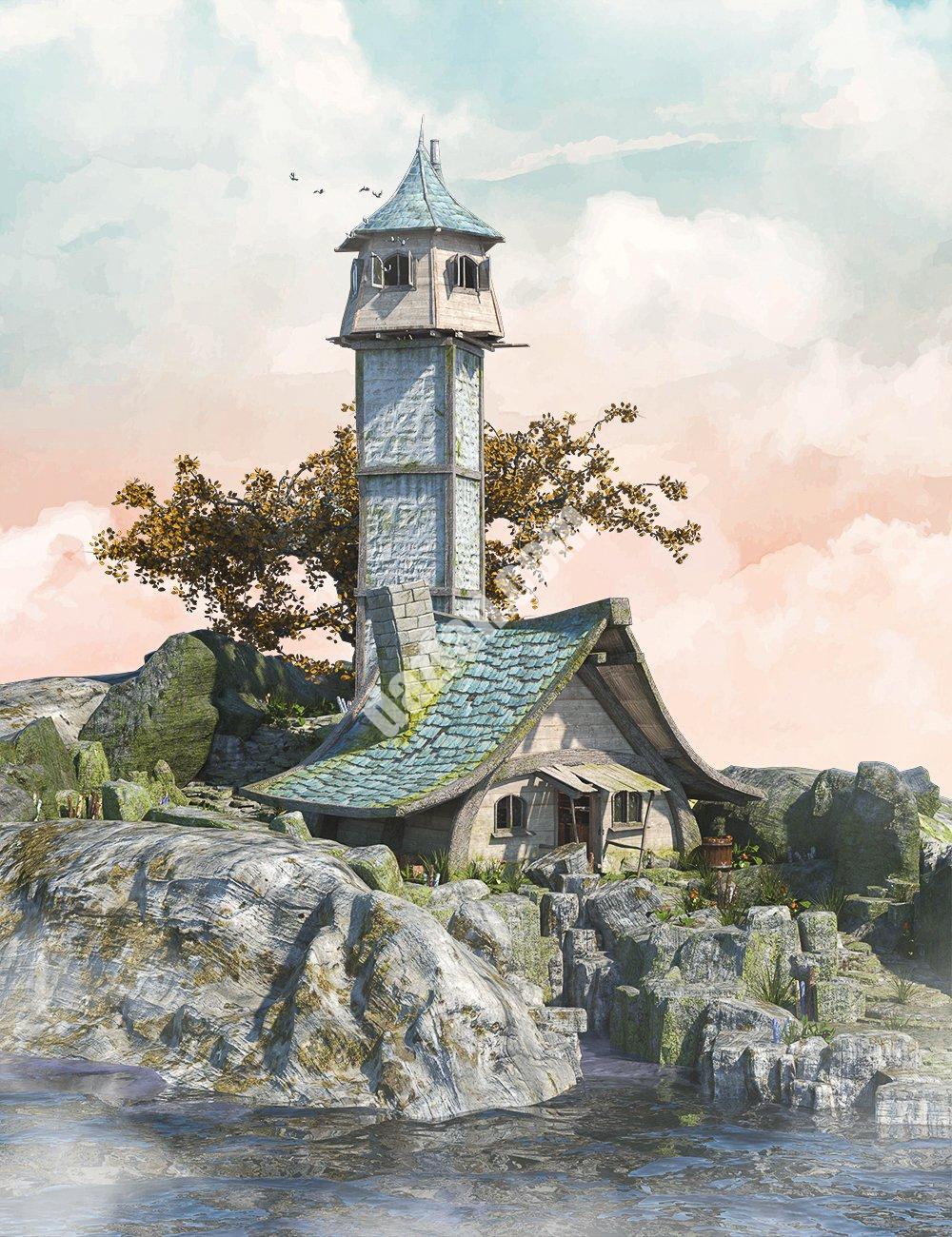 [daz场景] M8巫师岛-DAZ爱好者