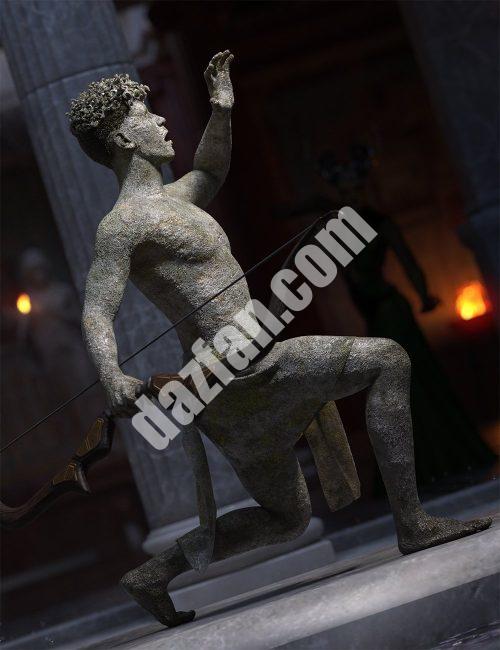 [daz姿势] 美杜莎的受害者为创世纪9摆姿势-DAZ爱好者