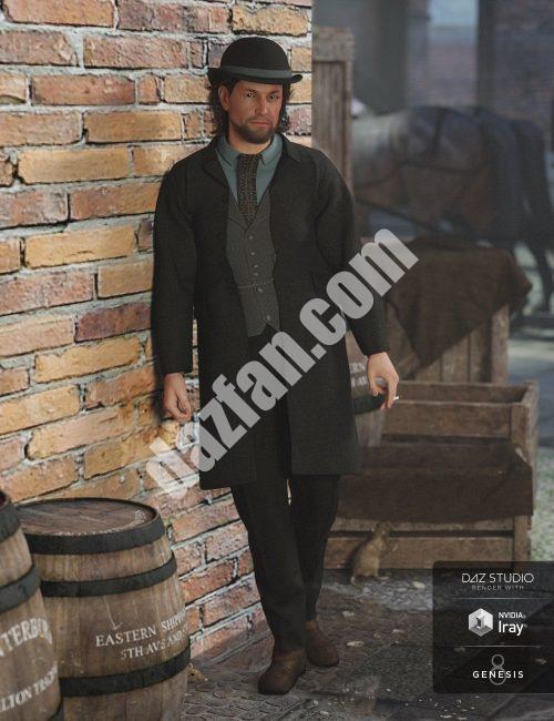 [daz服装] 维多利亚中期Genesis 8男装（s）-DAZ爱好者