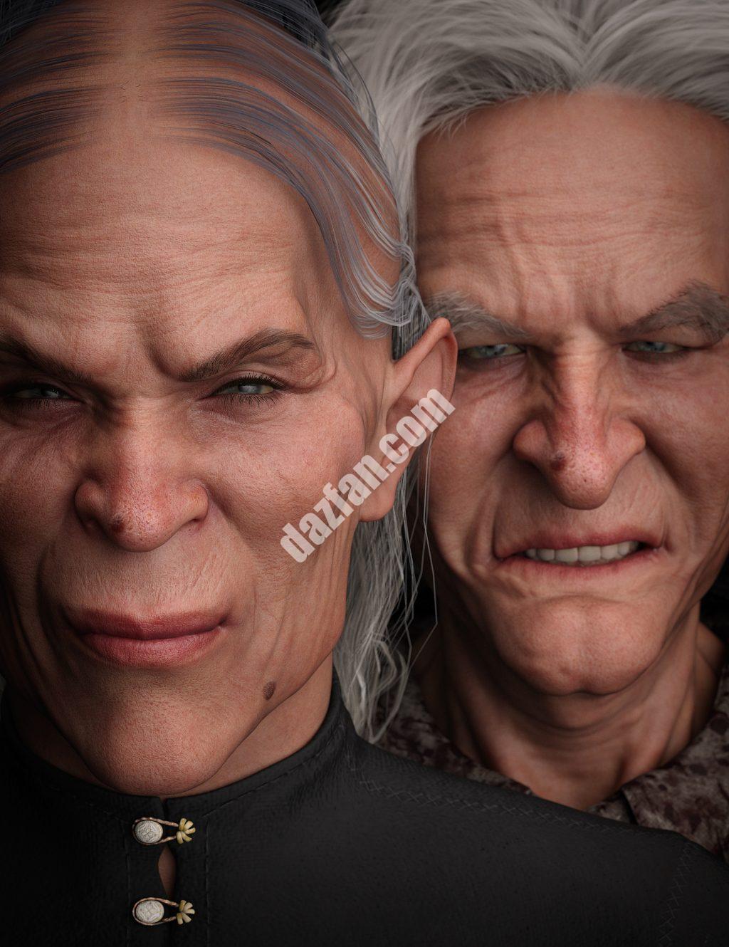 [daz角色] 怪物Mashup Hag HD和巫师创世纪9-DAZ爱好者