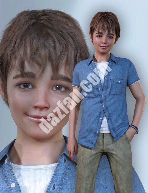 [daz角色] 创世纪8雄性的Nelson角色-DAZ爱好者