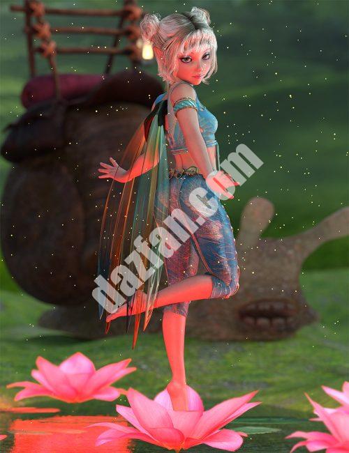 [daz姿势] Pixie 9的Pixie Dust姿势-DAZ爱好者