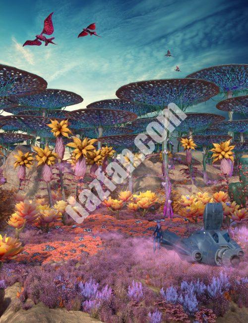 [daz场景] 行星Taira-DAZ爱好者