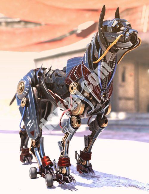 [daz角色] 机器人K9-DAZ爱好者